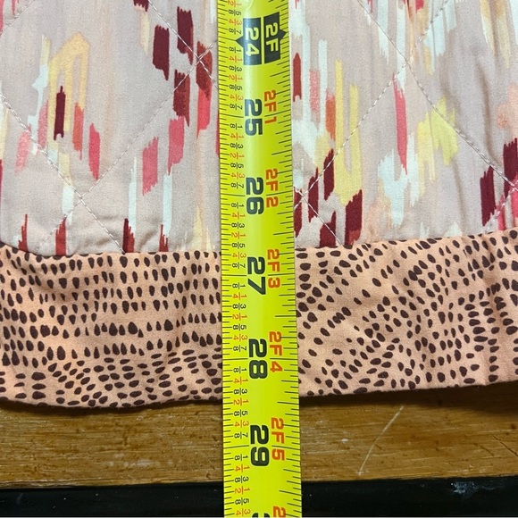 Knox Rose Aztec & Animal Print Patterned Quilted Jacket Size XL Grannycore - Picture 8 of 10